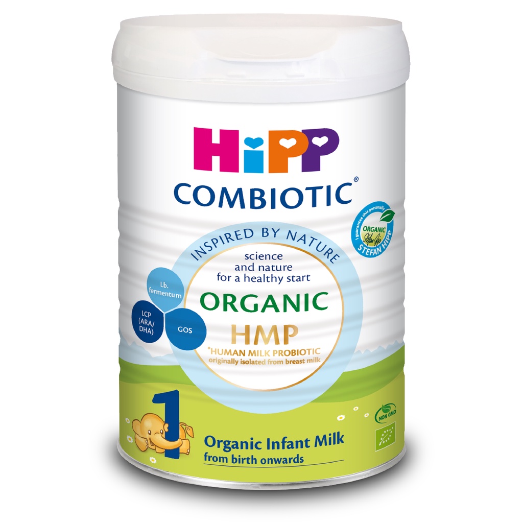 Combo 3 lon Sữa bột công thức HiPP 1 Organic Combiotic 800g (3 lon x 800g).