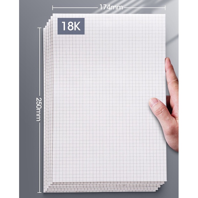 NB21 Tập giấy nháp đa năng không bìa 40 trang đóng ghim