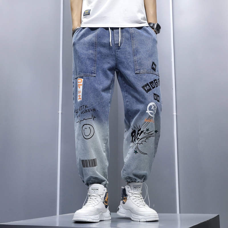 Quần jeans Dài Phong Cách Hàn Quốc Thời Trang Dành Cho Nam