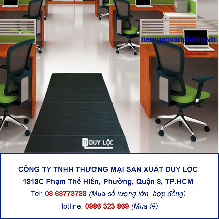 Nệm đệm gấp văn phòng