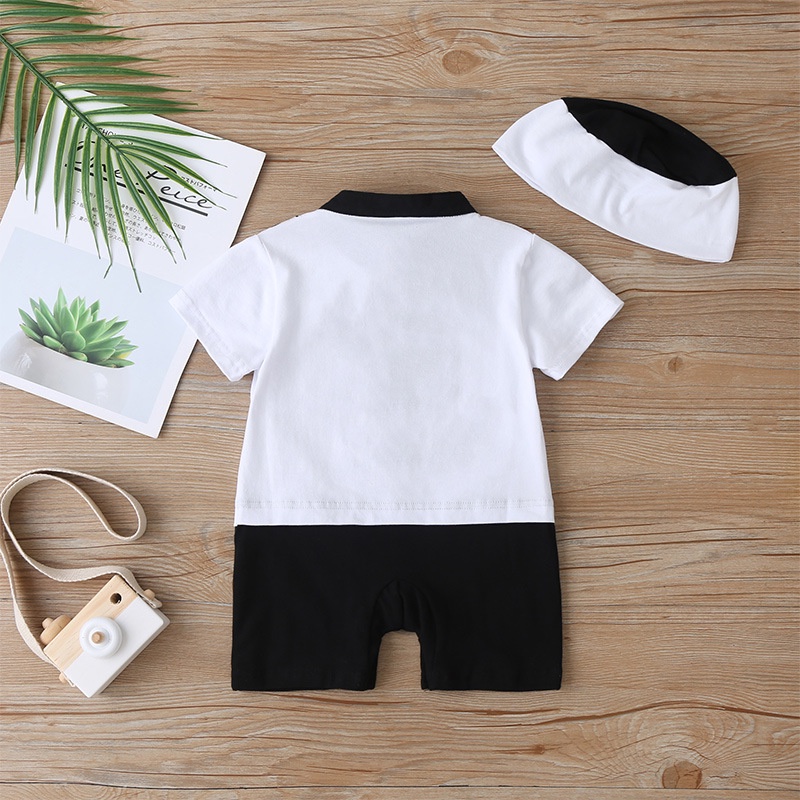 Body Tay Ngắn Cho Bé Trai Sơ Sinh 0-24 Tháng,Bodysuit Liền Thân Mùa Hè Áo Liền Quần Cho Bé trẻ em