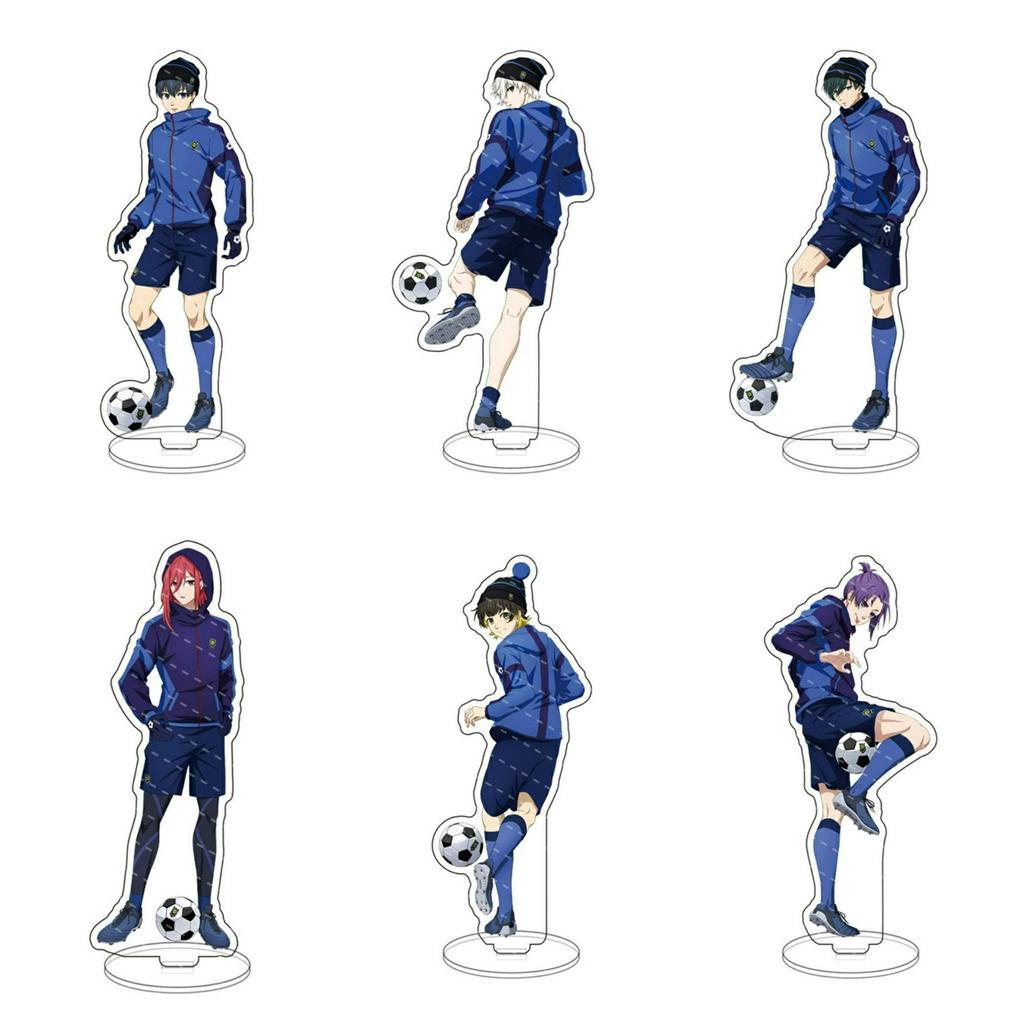 MÔ HÌNH Standee BLUE LOCK Tiề n đạo số 1 ver ĐỒNG PHỤC MÙA ĐÔNG tượng acrylic anime mica chibi trang trí trưng bày