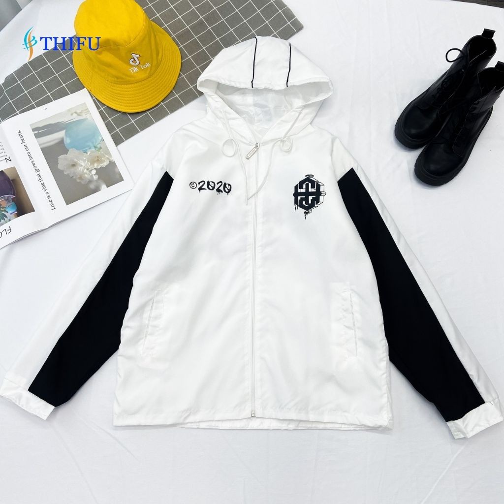Áo Khoác Dù THIFU FASHION Hai Lớp In Chữ HIGLE CLUB, Ao Khoac Chống Nắng Tránh Mưa Cho Nam Và Nữ | BigBuy360 - bigbuy360.vn
