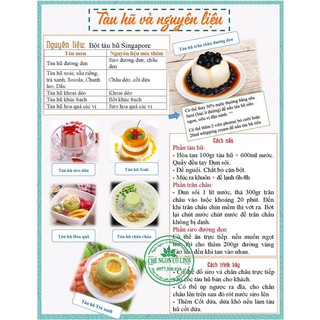 100G BỘT TÀU HŨ (CHỌN NHIỀU VỊ)