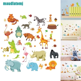 Decal Dán Tường Hình Động Vật Cho Bé