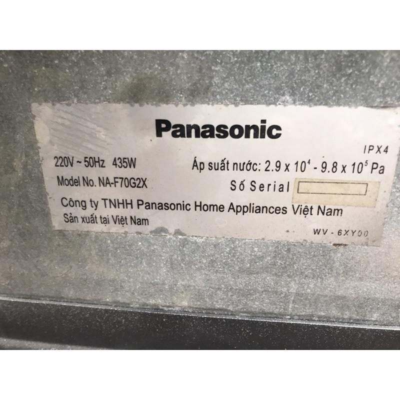 Máy giặt Panasonic 9kg cũ