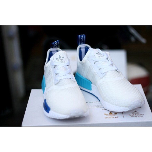 new Giày thể thao NMD R1 2017-WHITE BLUE