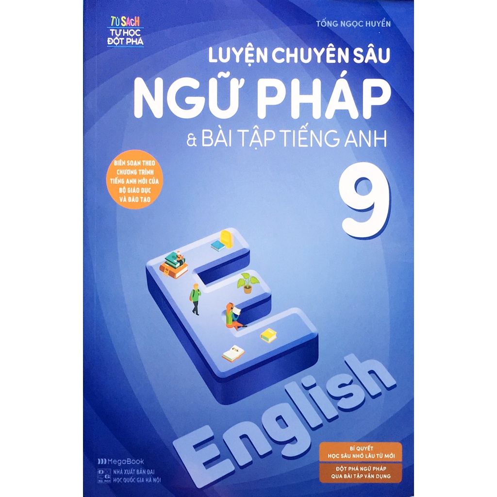 Sách - Luyện chuyên sâu ngữ pháp &amp; bài tập tiếng anh lớp 9