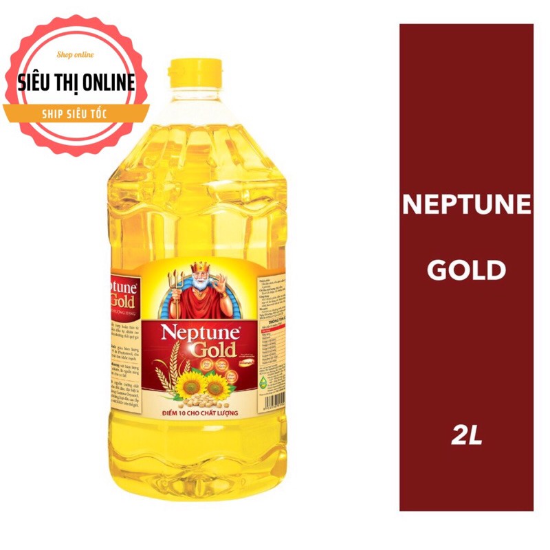 DẦU ĂN NEPTUNE LIGHT 2L MẪU MỚI