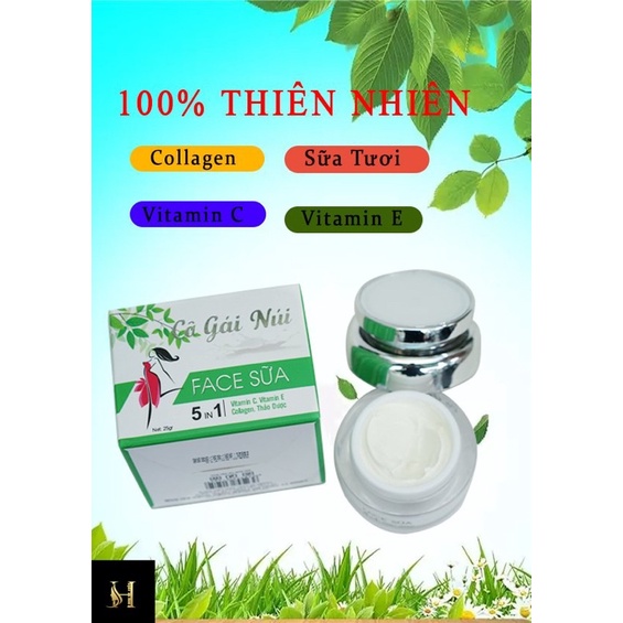 💥Kem face sữa cô gái núi💯 thiên nhiên