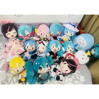 [Có sẵn]Gấu Bông miku Sega Hatsune Miku,Kizuna AI, Kagamine Rin & Len Jumbo Stuffed Plush Toy Doll