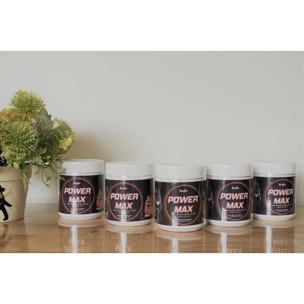 Bột Dinh Dưỡng dành cho chó kén ăn Power Max