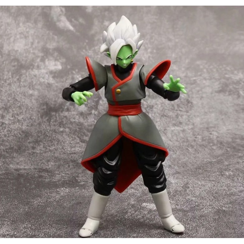 Mô Hình Figure dragon ball 7 viên ngọc rồng Jiren và Fusion Zamasu có khớp 15Cm