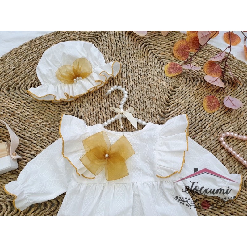 [MUA 1 KÈM 2] BODY TRẮNG PHỐI HOA NƠ CỰC SANG CHẢNH [THIẾT KẾ]