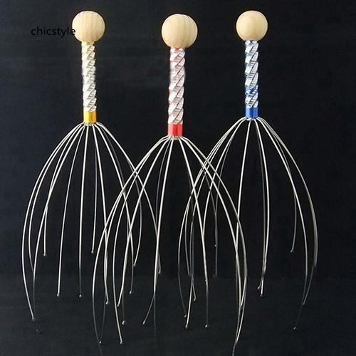 Dụng cụ mát xa da đầu bạch tuộc bằng thép không gỉ | BigBuy360 - bigbuy360.vn