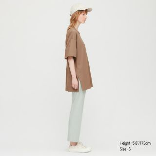 🌹🌿❤ Áo thun Uniqlo Relaxed Slit Tunic