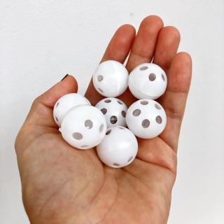 Lục lạc viên tròn nhồi thú [2.5cm]