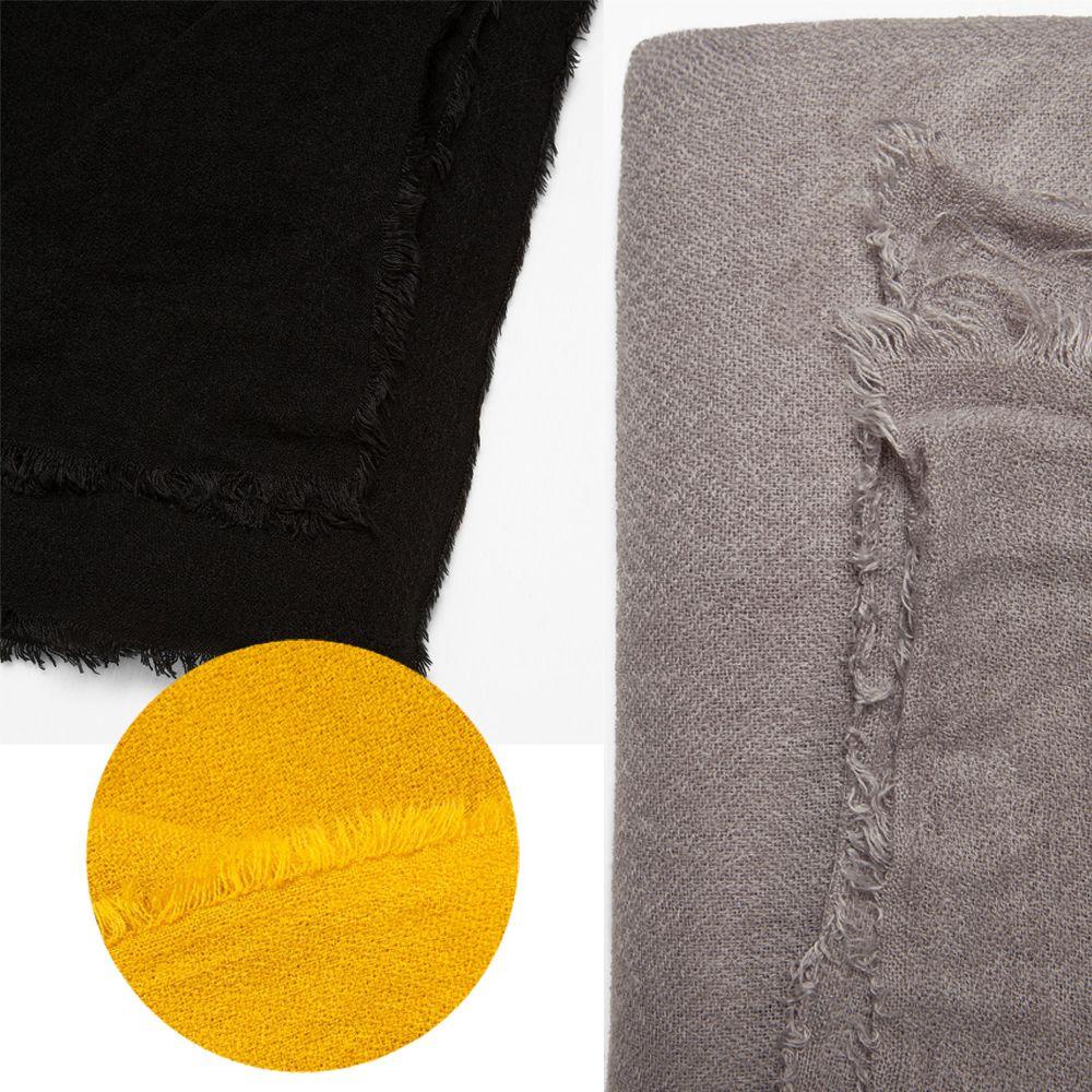 BORAG Khăn Choàng Cashmere Dài Ấm Áp Theo Phong Cách Mùa Đông Dành Cho Nữ