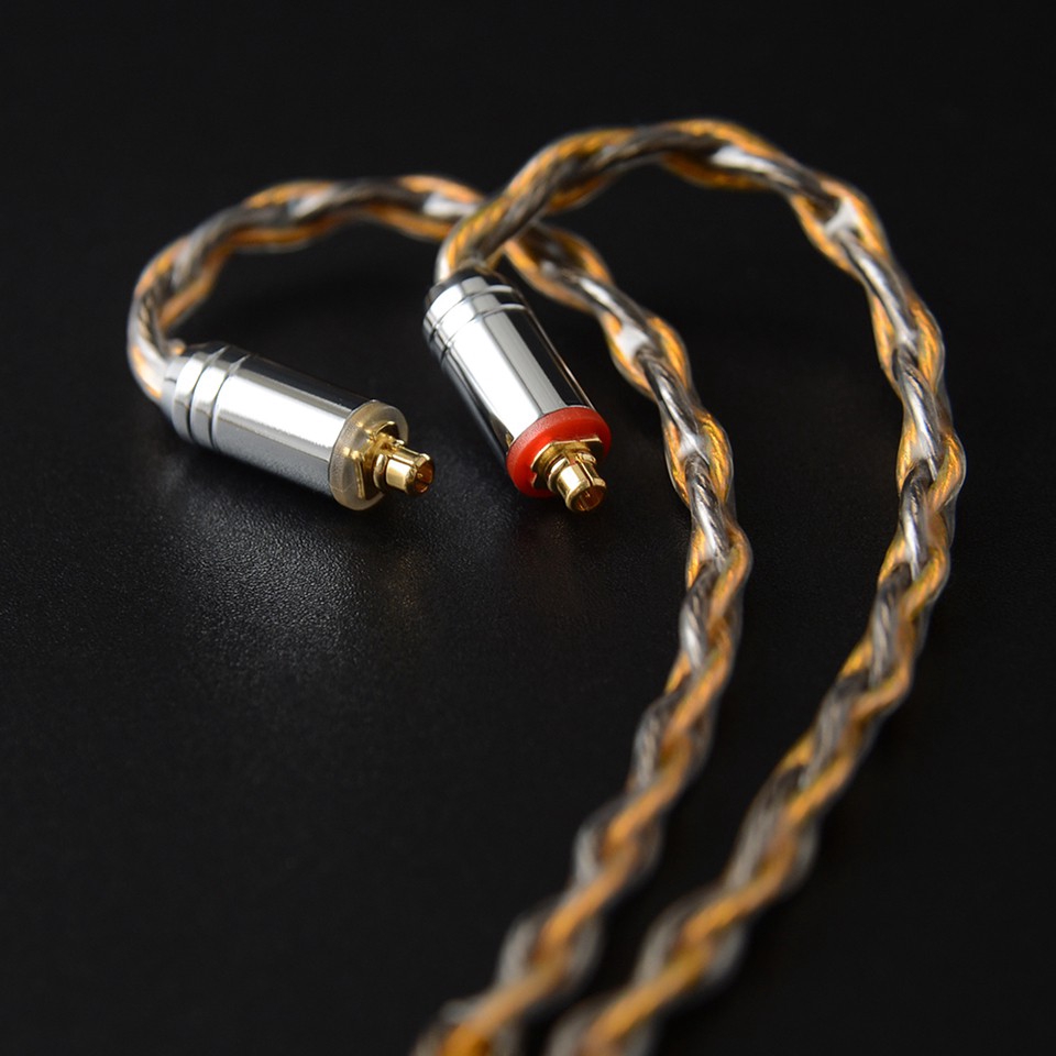 Dây Cáp Nối Tai Nghe Bằng Đồng Và Đồng Mạ Bạc 3.5 / 2.5 / 4.4mm Mmcx / Nx7 Pro 2pin 0.78mm