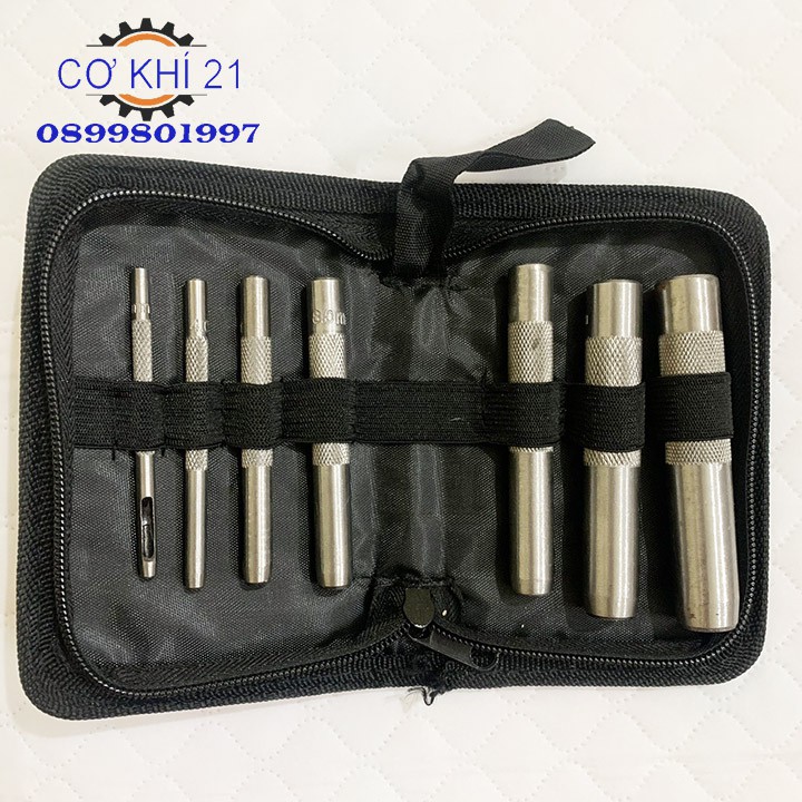 Đục lỗ bộ đục lỗ tròn 7 chi tiết 3-15mm cao cấp Đục đa năng
