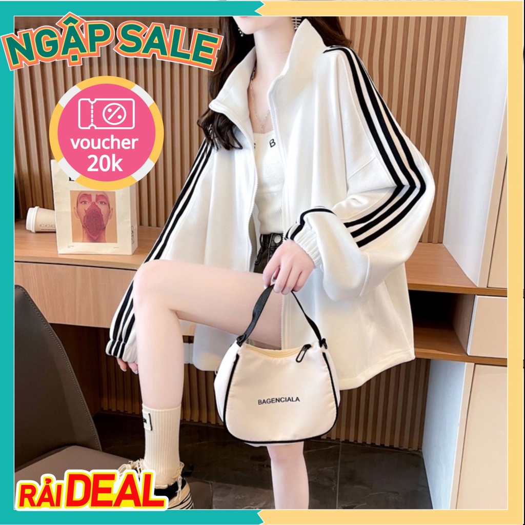 Áo Khoác Nỉ Nam Nữ Form Rộng Unisex Phong Cách Hàn Quốc Siêu Đẹp Hot Trend
