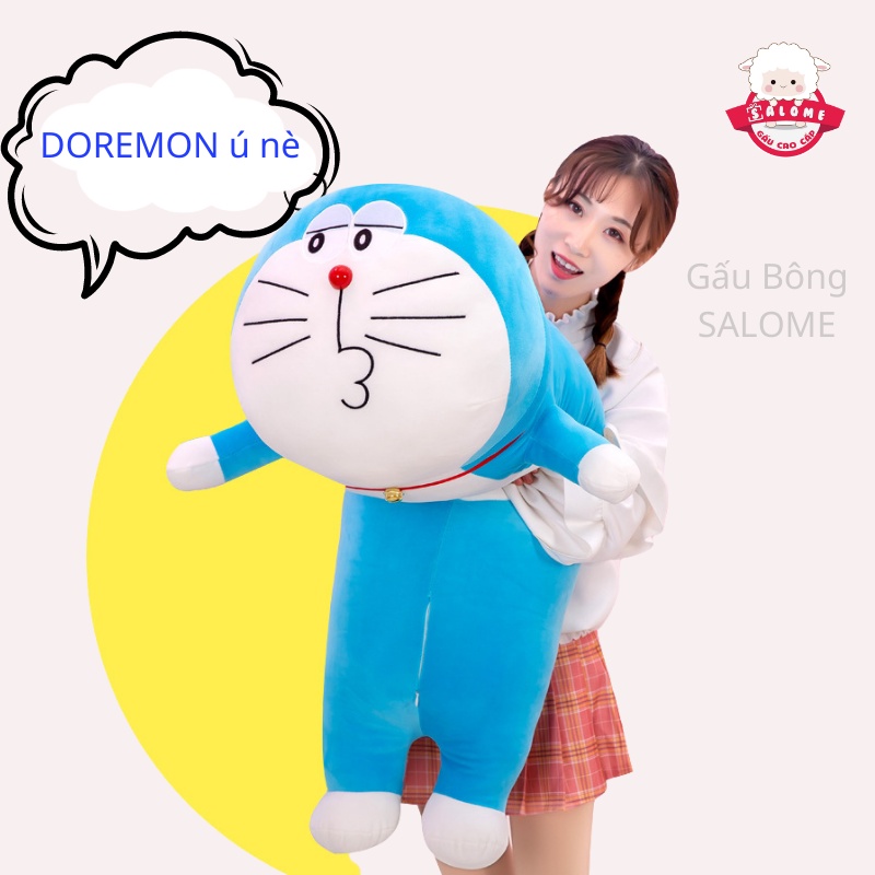Gấu Bông Doraemon Nhiều Biểu Cảm SALOME, Thú Nhồi Bông Mèo Máy Dễ Thương