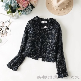[ORDER]_Áo khoác dạ tweed