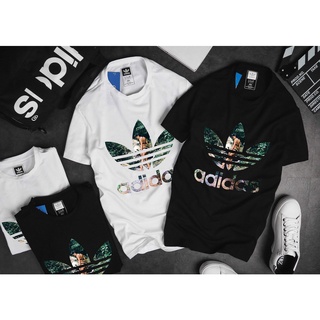 Áo thun nam nữ from rộng adidas in decal cao cấp