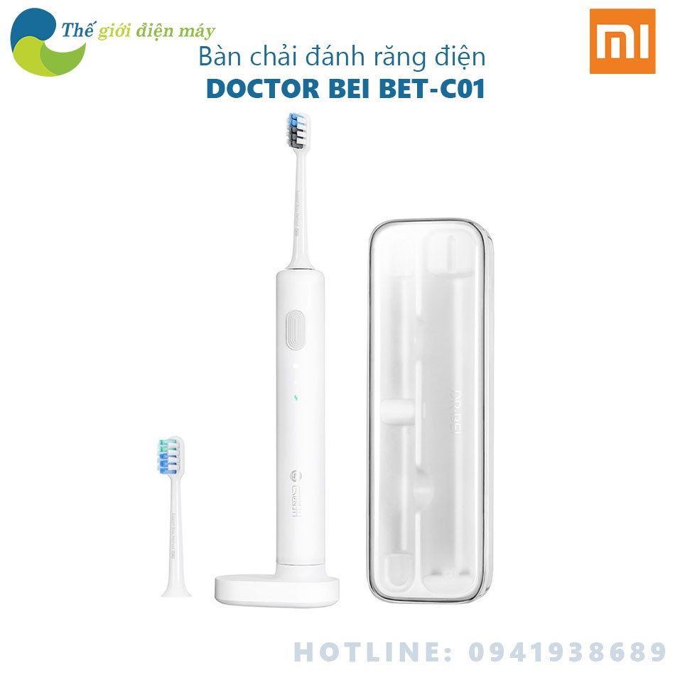 Bàn chải điện Shell DR-BEI Sonic BET- C01