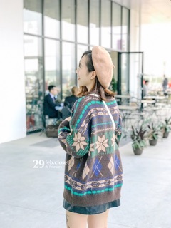 Áo len thổ cẩm (Ảnh thật)