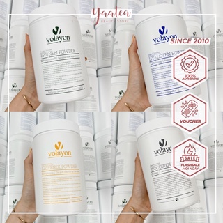 Mặt nạ Volayon Powder tảo xoắn - cấp nước - bùn khoáng Spinem Hyaloten Stoquiren Powder