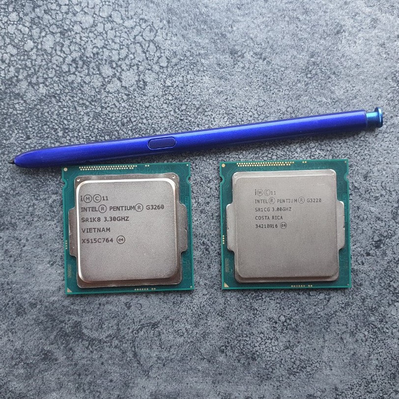 Bộ xử lý - CPU Intel® Pentium® G3220 và G3260. Socket 1150 (Mainboar H81, B85...). "Cũ, giá rẻ"