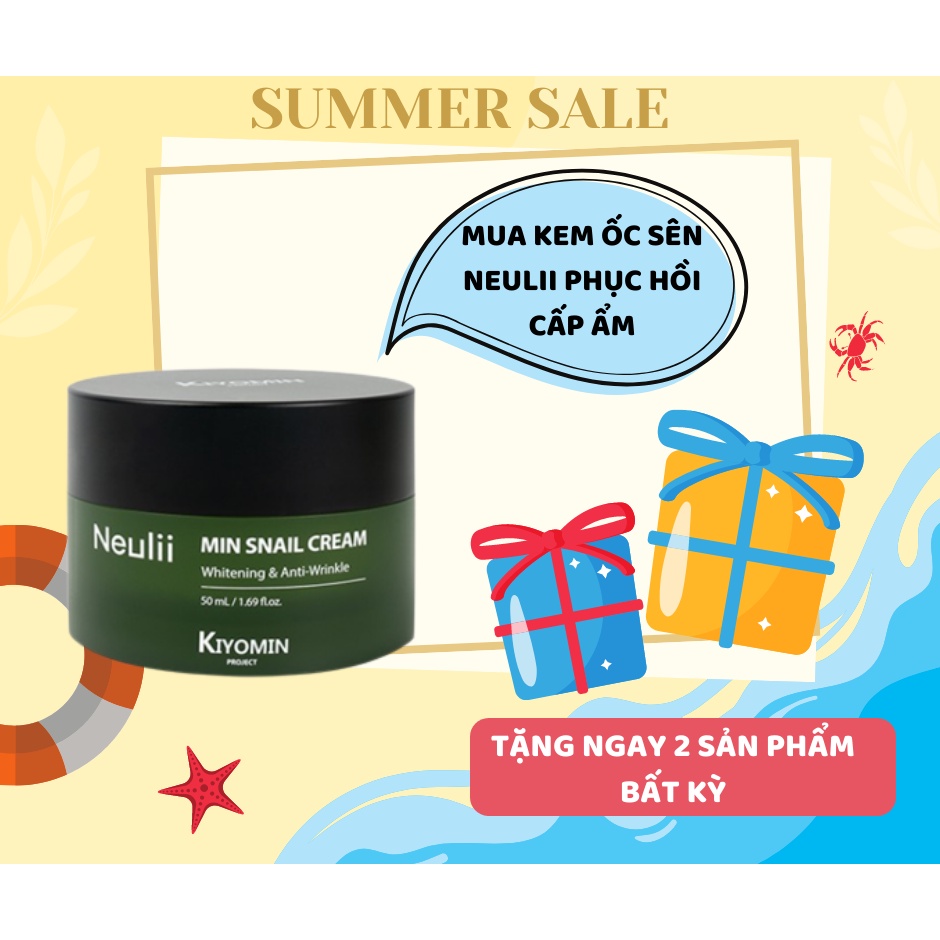 BỘ SẢN PHẨM DƯỠNG DA NEULII - Hàn Quốc