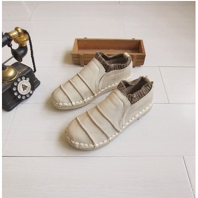 GIÀY DA RETRO GẤP NẾP | BigBuy360 - bigbuy360.vn