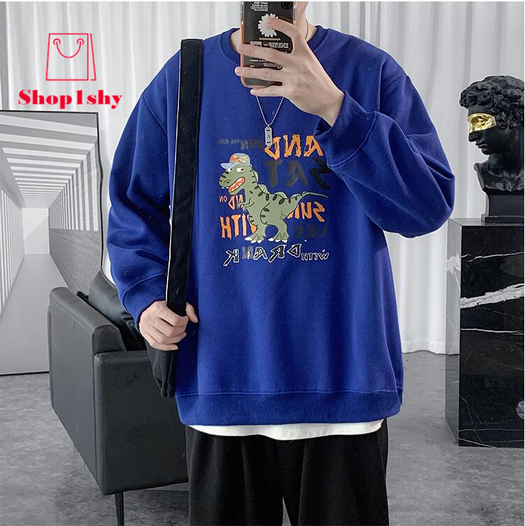 Áo Khoác Nam Tay Dài In Hình Khủng Long Thời Trang | BigBuy360 - bigbuy360.vn