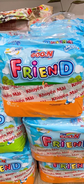 ( Gói khuyến mại) Bỉm quần goon friend M 2021