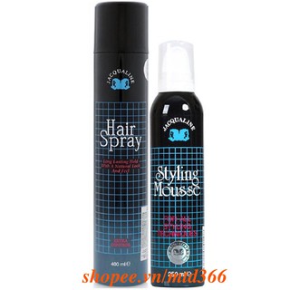 Keo Tạo Kiểu Tóc 400ml Jacqualine.