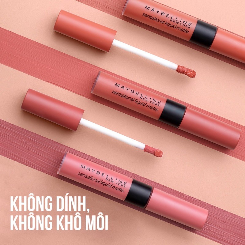 SON KEM LÌ MAYBELLINE NEW YORK SENSATIONAL LIQUID MATTE