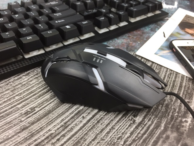 Bộ bàn phím chuột gaming giả cơ G20 led có đèn led 7 màu, bộ bàn phím chuyển chơi game jack usb dùng cho máy tính laptop | BigBuy360 - bigbuy360.vn