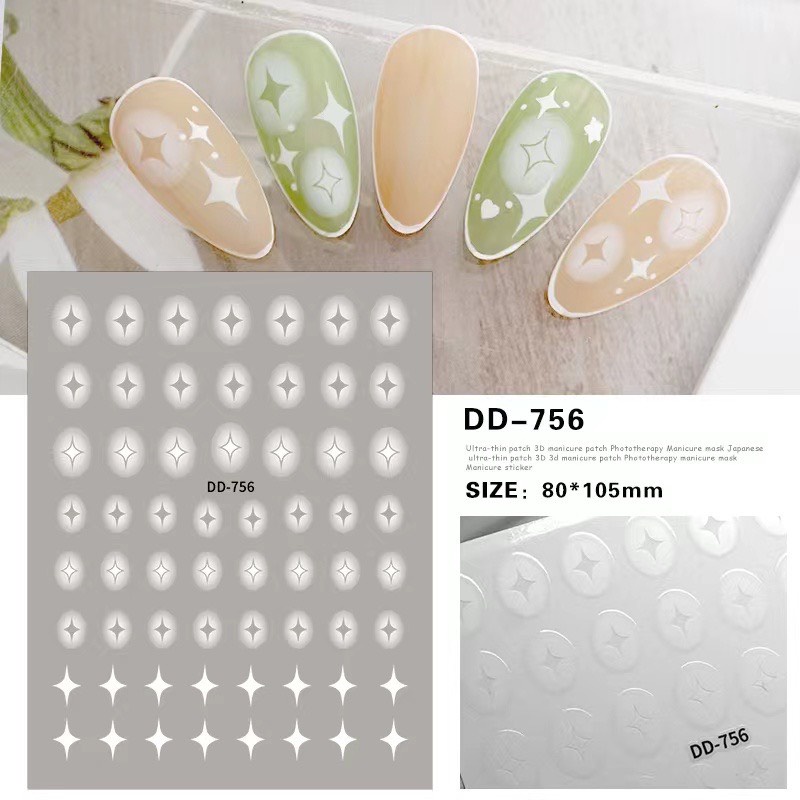 Sticker Dán Móng Nghệ Thuật Mẫu Mới Hottrend