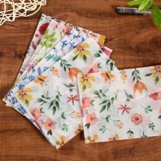 10 Cái / gói 12.5 * 17.5 Phong Bì Trong Suốt Đặc Biệt Axit sulfuric Giấy In Màu Phong Bì Nhỏ Tươi Phong Bì Đồ Dùng Học Tập