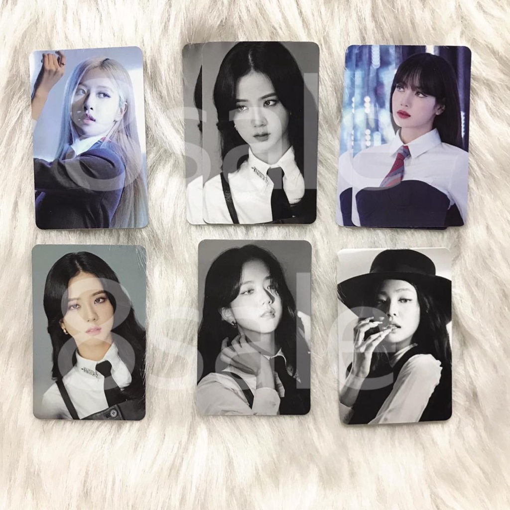 BLACKPINK | The Show DVD + CD photocard (ảnh bo góc thần tượng)