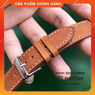 Dây da đồng hồ nam - dây đồng hồ da sáp - bleather shop