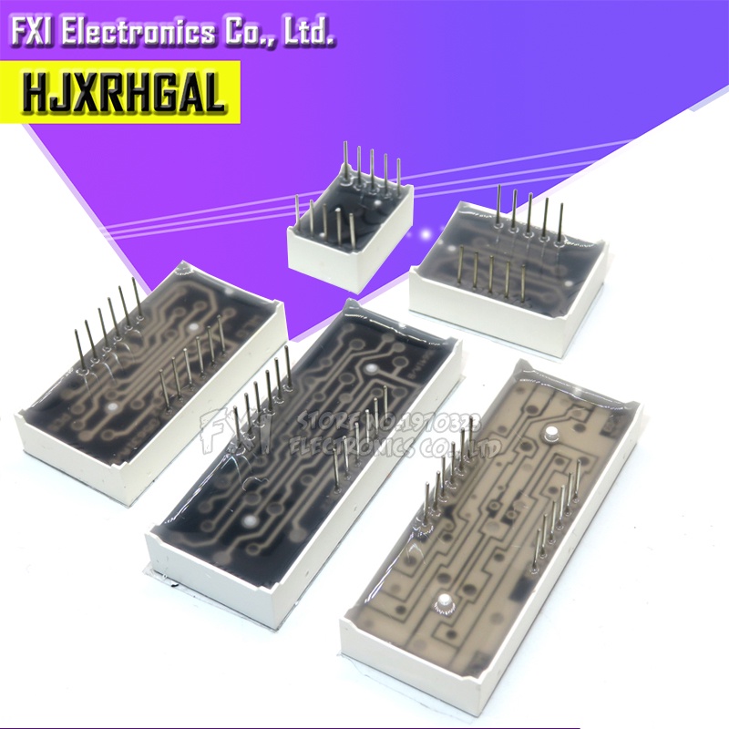 Set 5 Ống Kỹ Thuật Số 0.56 inch 12 Kim Hiển Thị Đèn LED Đỏ 1 2 3 4 Bit