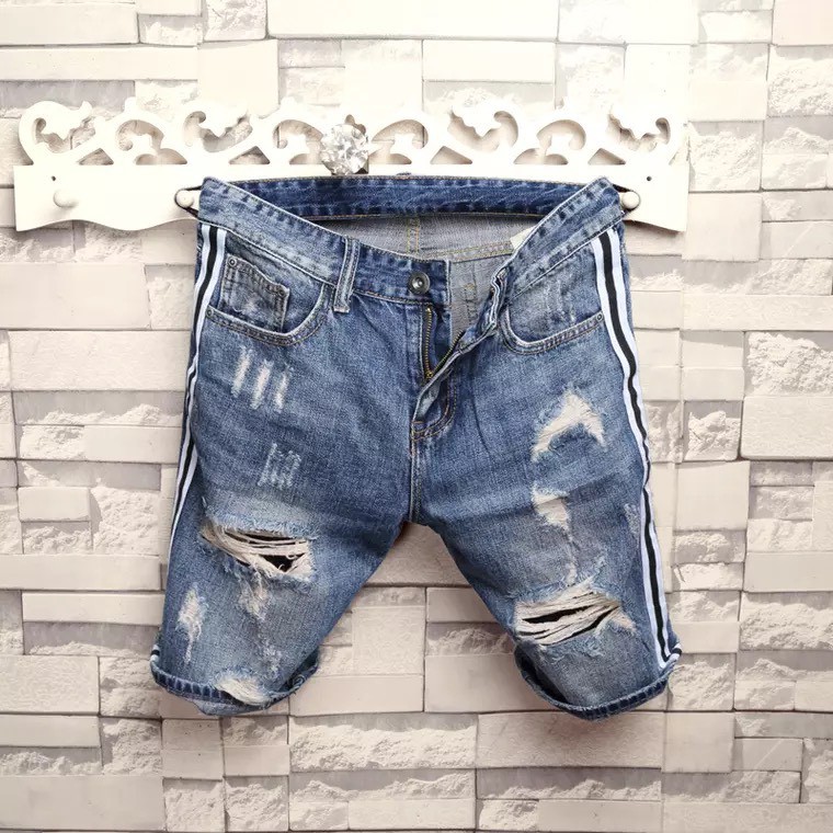 Quần Short , Quần Sọt Jean Nam Clend Fashion Chất Liệu Demin Co giãn Thoáng Mát Thời Trang Cao Cấp KV16