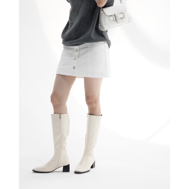 SW6639 - GIÀY EVERLY HEELED CALF BOOTS