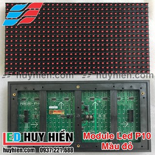 Module led P10 màu đỏ ngoài trời tốt hãng LLR  ( ĐỦ phụ kiện)