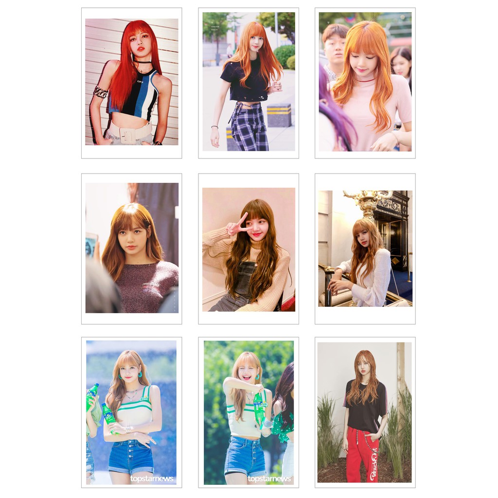 Lomo Card Ảnh LISA - BLACKPINK ( 36 ảnh)