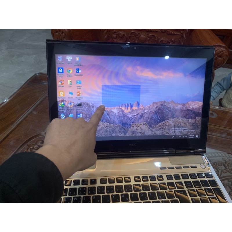 Laptop Nec Lavie LL750 -Core i7-3630QM/8gb ram/128gb SSD, 15,6inch cảm ứng, vỏ vàng sang trọng | BigBuy360 - bigbuy360.vn