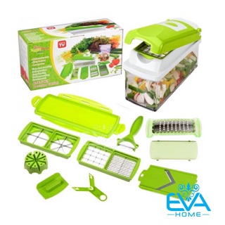 Bộ Dụng Cụ Cắt Rau Củ 10 Món Nicer Dicer Plus Đa Năng